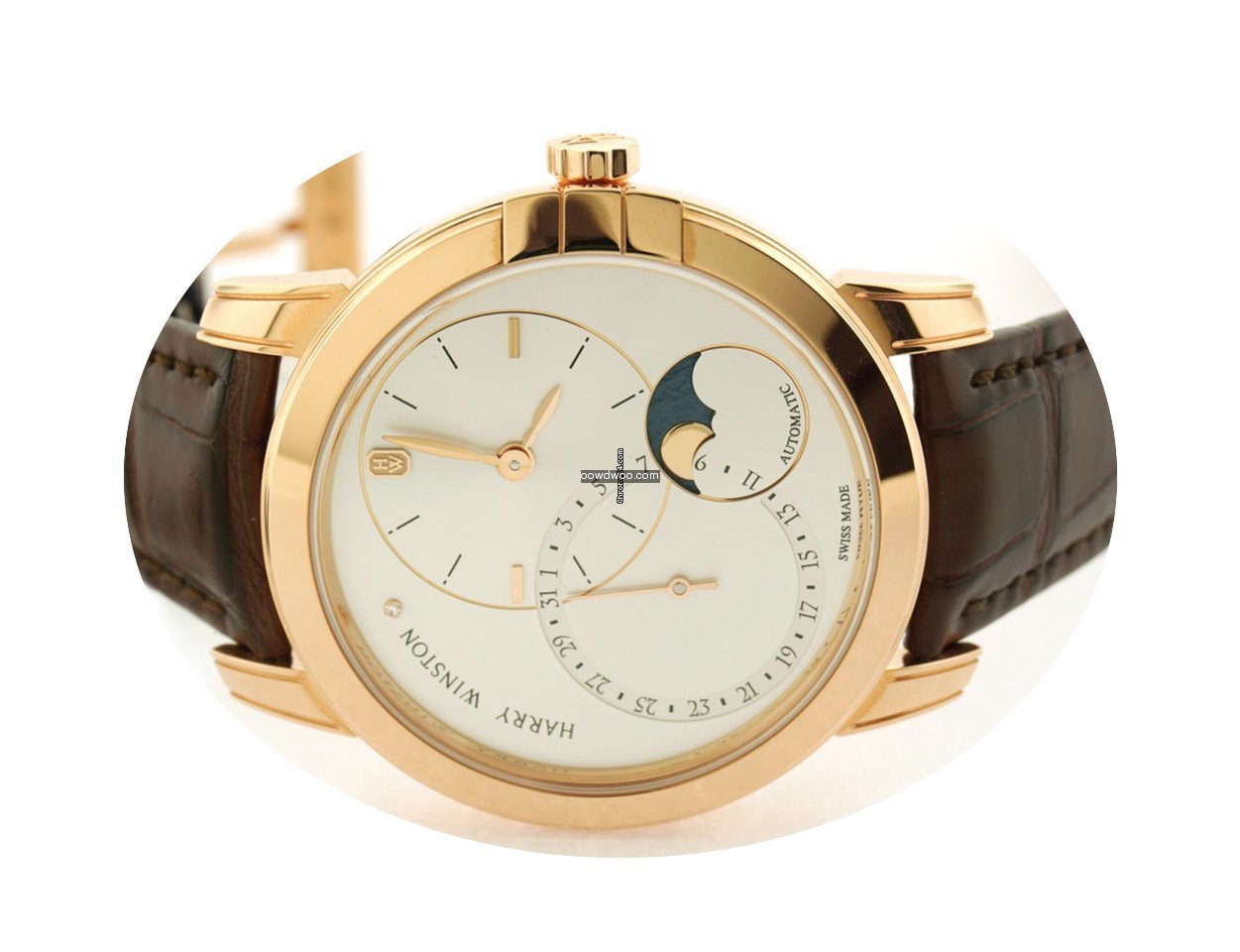Harry Winston Midnight Date Moon Phase A...