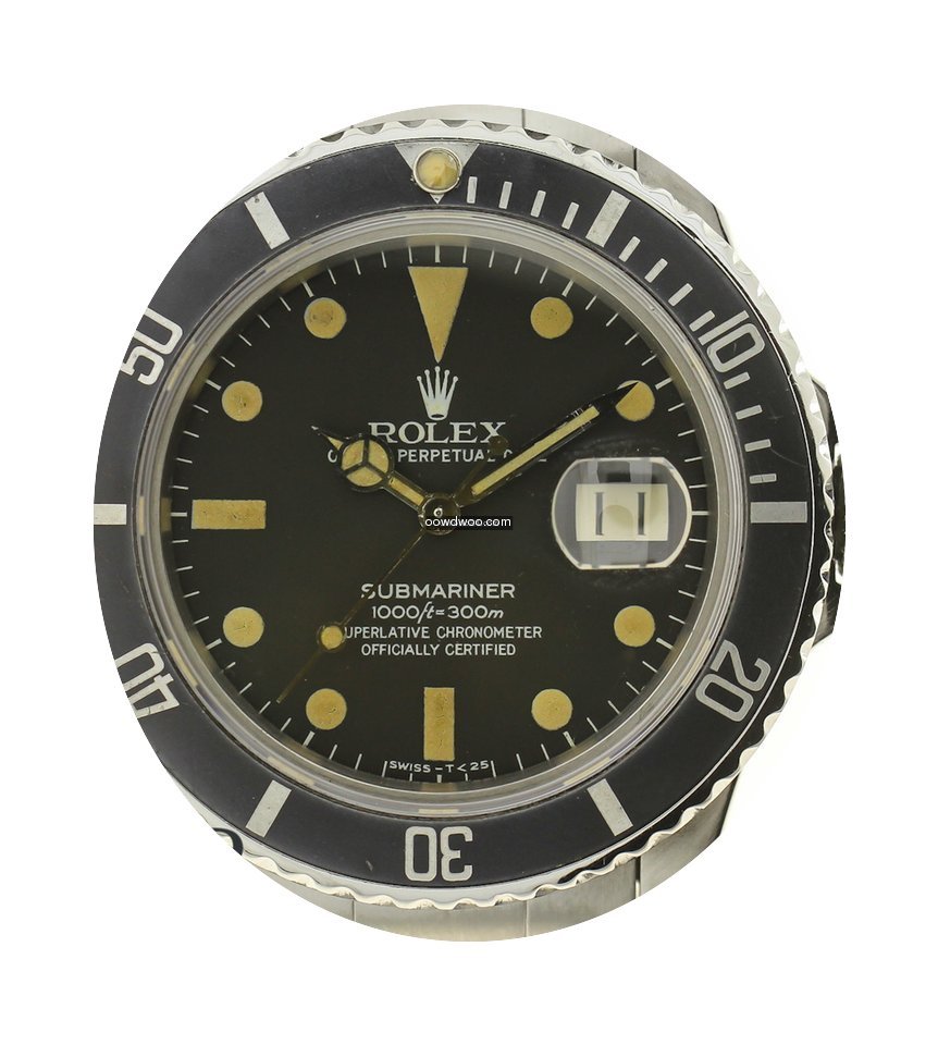 Rolex Submariner Date Matte Tropical Dia...
