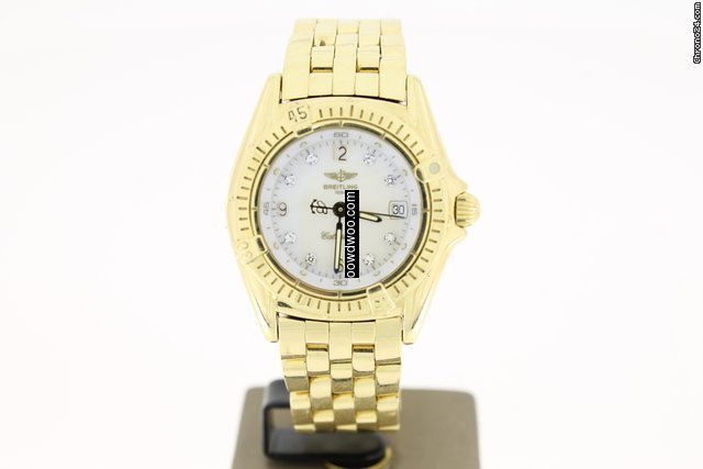 Breitling Callistiono (BOX1991) 18K Yelo...