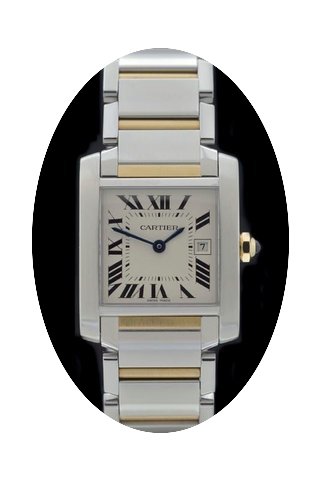 Cartier Tank Francaise -medium- Ref.: w5...