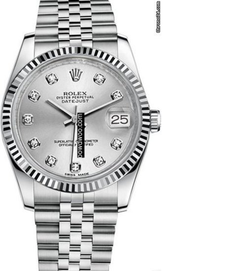 Rolex New Style Datejust Stainless Steel...