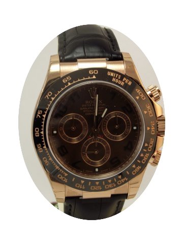 Rolex DAYTONA ORO ROSA CERAMIC 5 YEARS W...