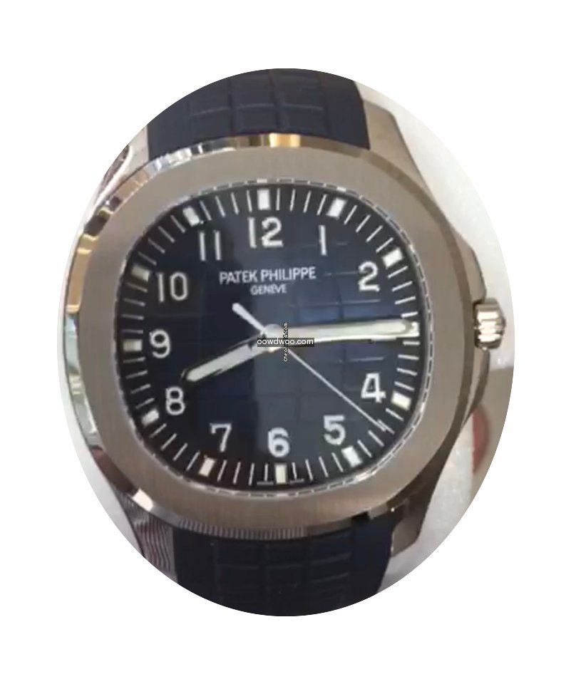 Patek Philippe Aquanaut White Gold Blue ...