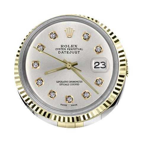 Rolex Ladies Rolex 31mm Datejust2tone Si...