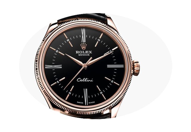 Rolex [NEW] Cellini Time 50505 Rose Gold...
