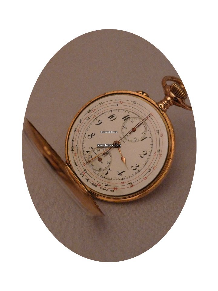 Anonimo Cronografo da tasca 18kt...
