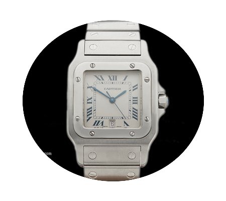Cartier Santos Stainless Steel Unisex 15...