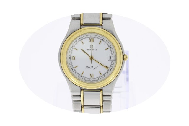 Zenith Port Royal Bicolor Wristwatch 18K...