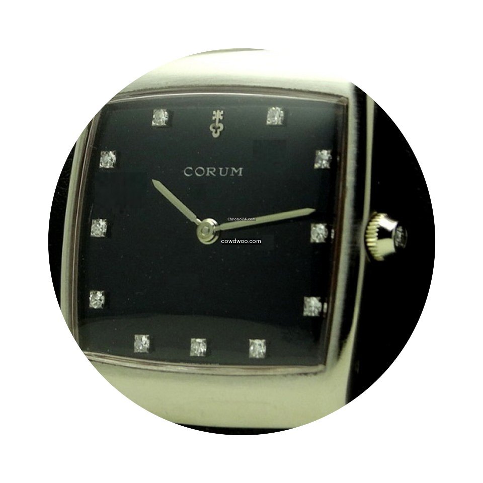 Corum | Buckingham, 18 kt white gold, di...