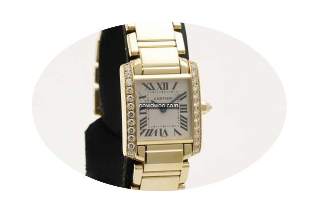 Cartier Tank Francaise Small size Yellow...