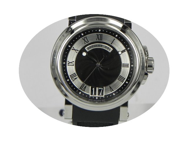 Breguet MARINE BIG DATE BLACK DIAL...