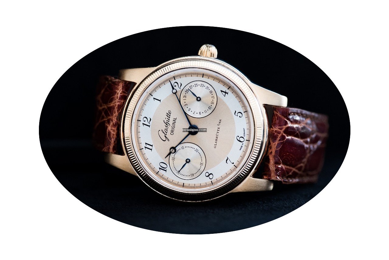 Glashütte Original 1845 Zeigerdatum...
