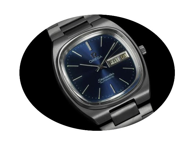 Omega c. 1978 Seamaster Vintage Mens TV ...