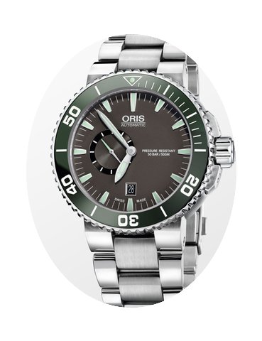 Oris Aquis Small Second, Date...