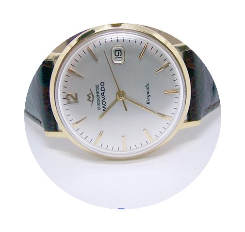 Movado 18k KINGMATIC CHRONOMETER Automat...