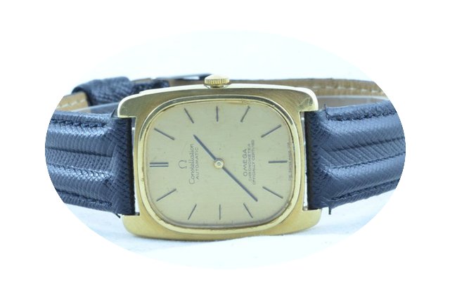 Omega Herren Uhr Constellation Automatik...