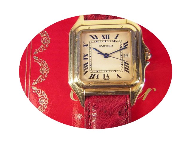 Cartier vintage Panthere in 18k Gold...