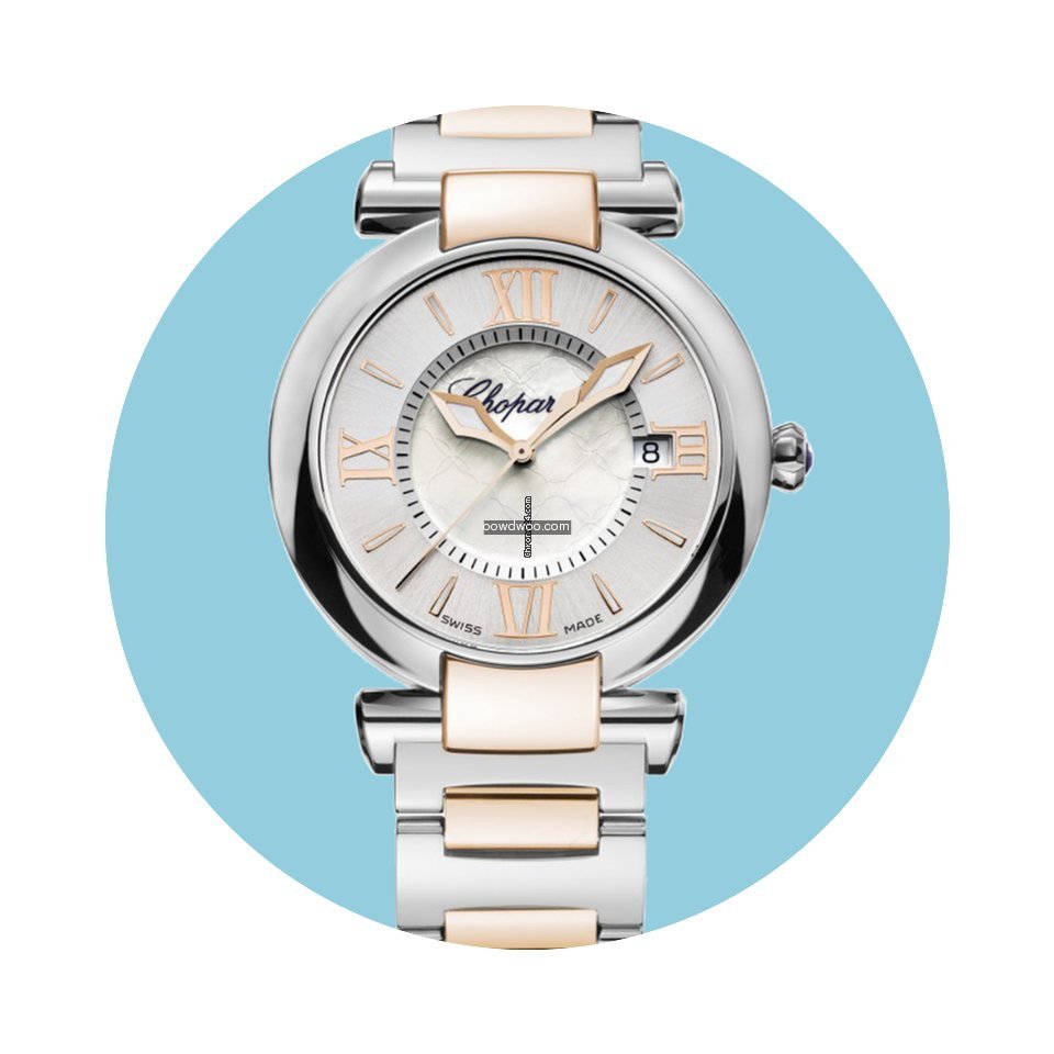 Chopard Imperiale 36mm Quarz Stahl/Rosé...