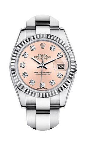 Rolex Women's New Style Steel Datejust O...