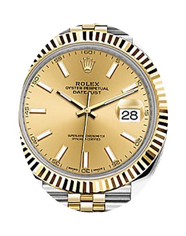 Rolex Datejust 41 126333 Champagne Index...