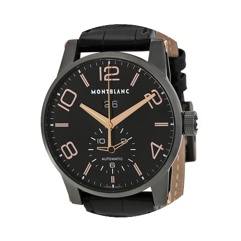 Montblanc Timewalker GMT Black Dial Auto...