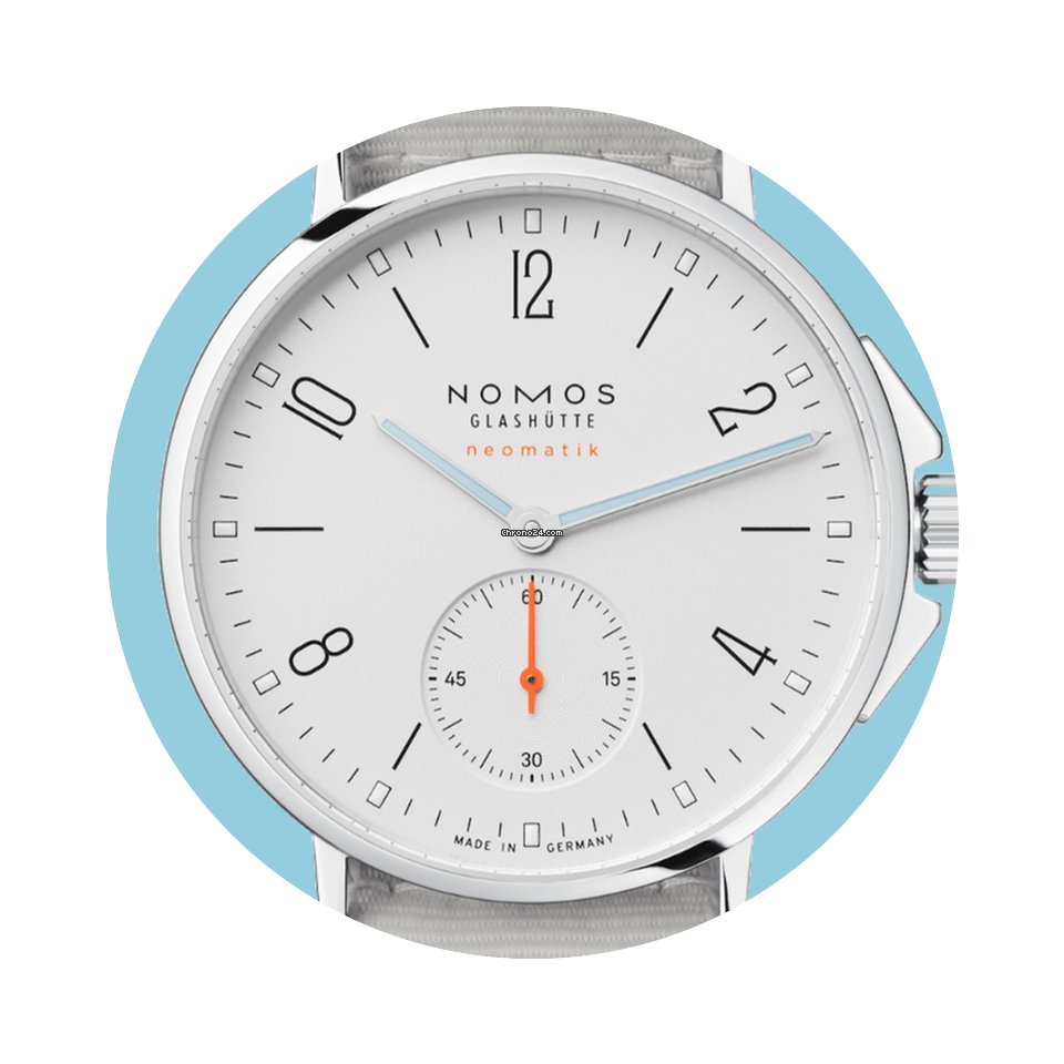 Nomos Glashütte Ahoi neomatik Saphirgla...