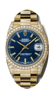 Rolex Datejust Ladies Midsize 178158-BLU...