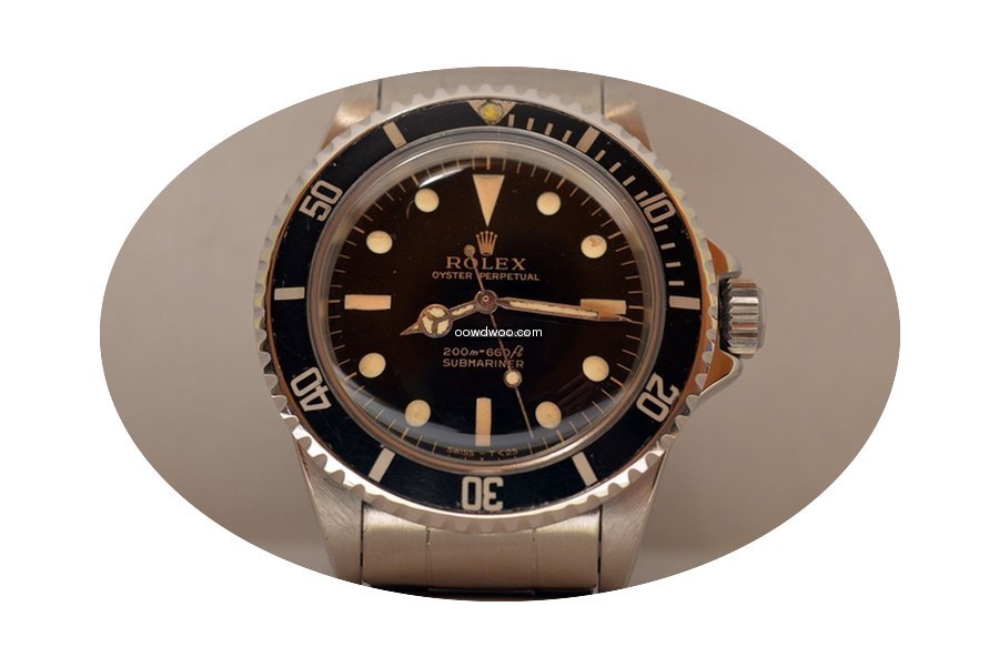 Rolex Submariner 5513 Grafica Oro...