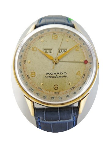 Movado Bumper Triple Date...