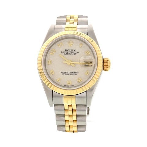 Rolex Ladies Rolex Datejust 18K Yellow G...