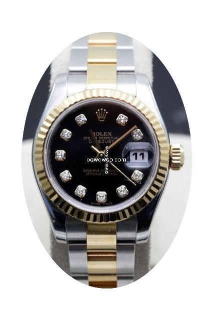 Rolex Datejust 179173 'm' Serial Black D...