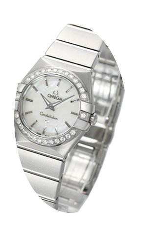 Omega Constellation Brushed Quarz Mini...