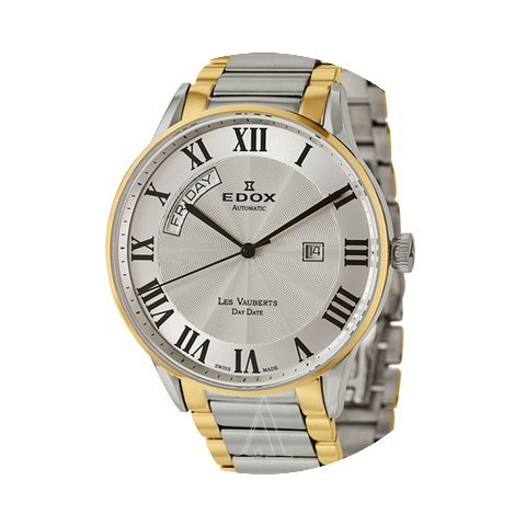 Edox Men's Les Vauberts Day Date Automat...