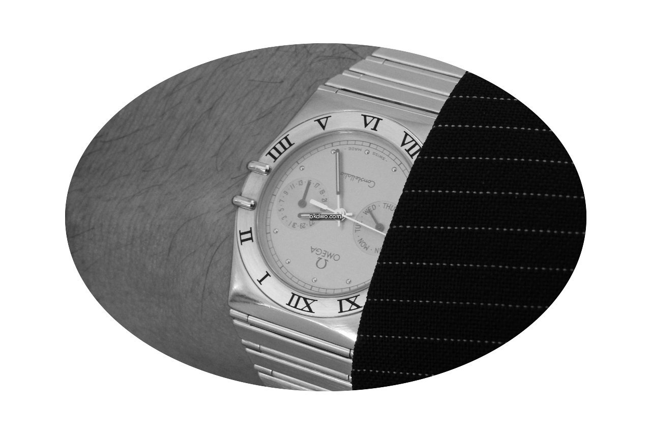 Omega Constellation Day-Date ad: $5,006 ...