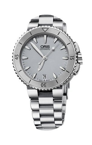 Oris Aquis Date Farbe Grau...