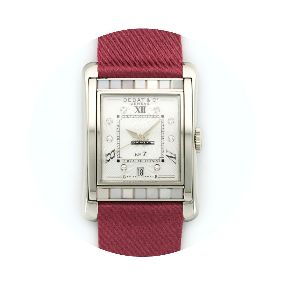 Bedat & Co No 7 Mother of Pearl Diamond ...