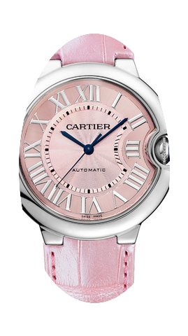 Cartier Ballon Bleu Pink Dial 36 mm WSBB...