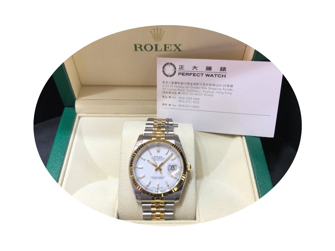 Rolex 116233WT Datejust 36mm...