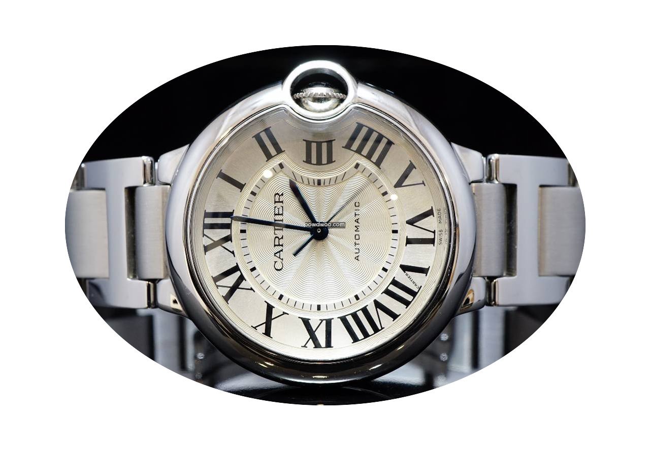 Cartier 36mm Ballon Bleu Automatic, Stai...