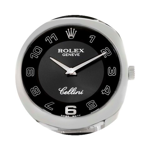 Rolex Cellini Danaos 18k White Gold Blac...