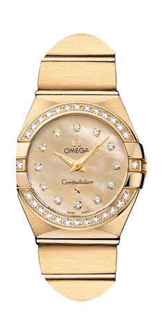 Omega Constellation Brushed 24mm Ladies ...