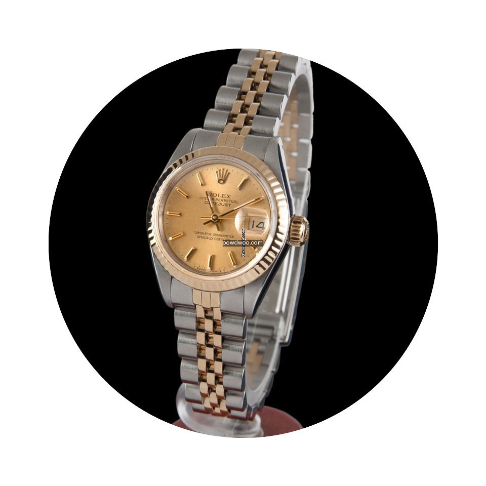 Rolex DATEJUST LADY STEEL AND GOLD...