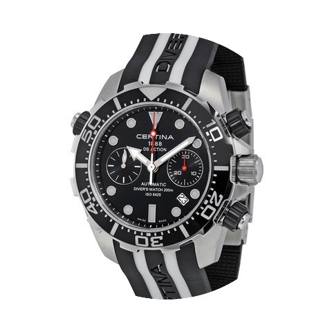 Certina DS Action Diver Chronograph Blac...