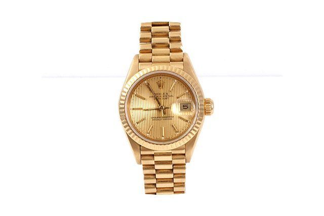 Rolex Ladies 18k Gold President - Champa...
