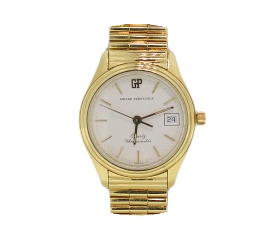 Girard Perregaux Quartz Solid 18k Yellow...