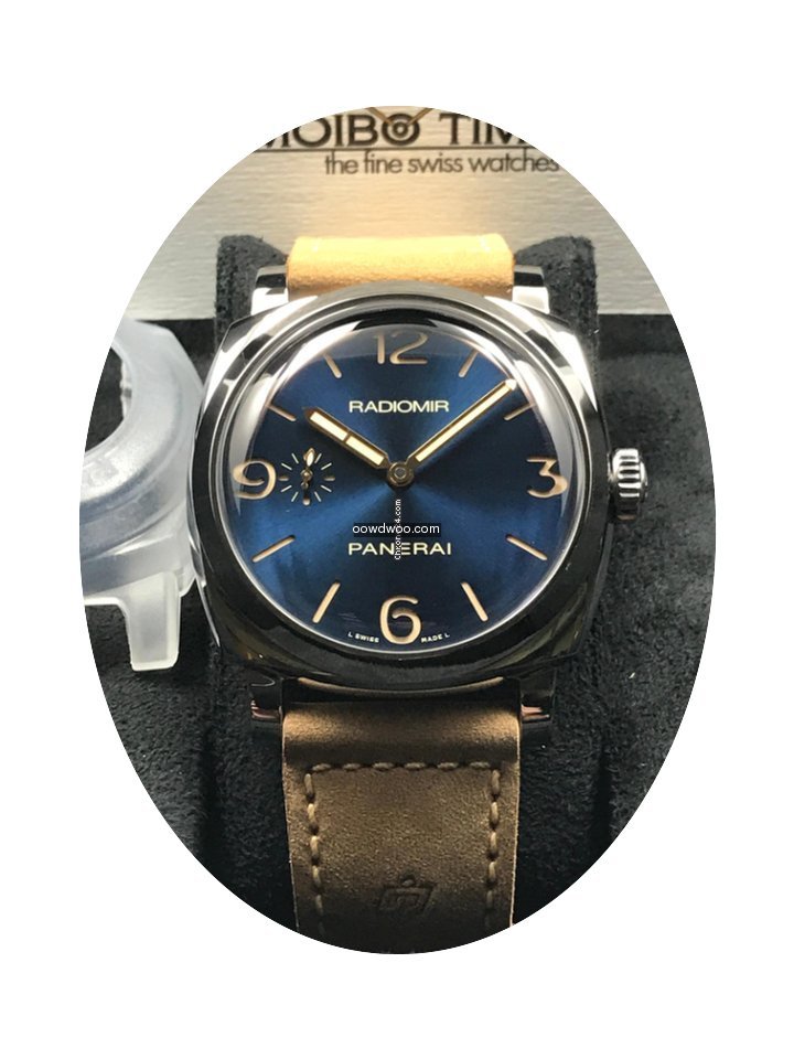Panerai Radiomir 1940 3 Days Blue Sunbur...