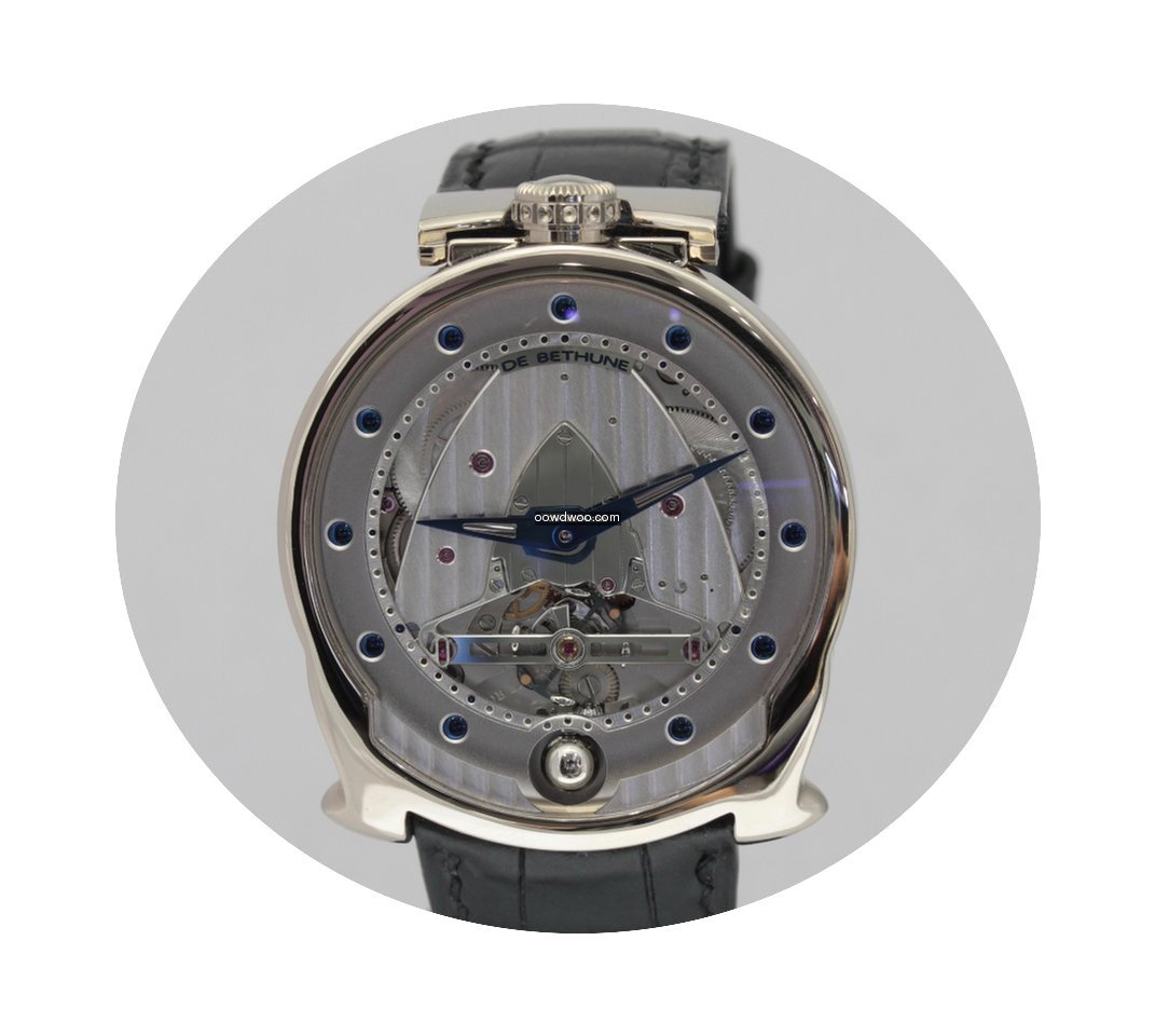 De Bethune 18K W/G SKELETON DIAL REVOLVI...