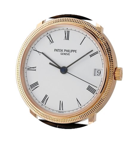 Patek Philippe Calatrava 18k Rose Gold H...