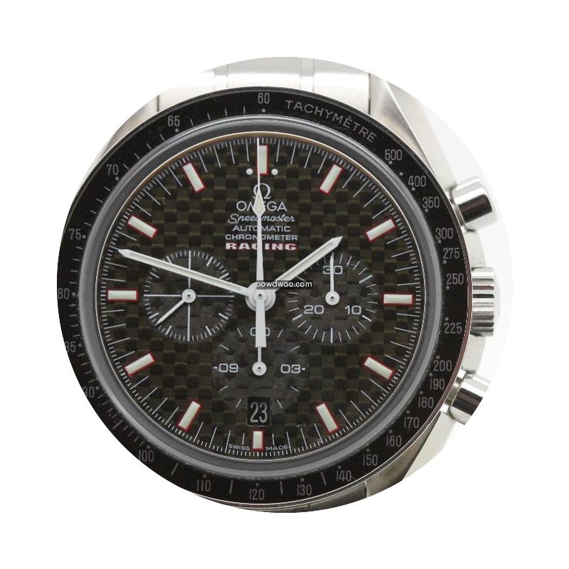Omega Speedmaster Racing Carbon dial...