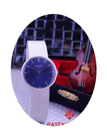 Patek Philippe Blue dial-white gold P.P....